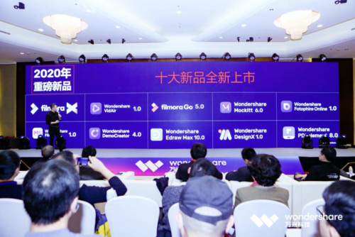 万兴科技发布10款创意软件新品产品saas化做未来的adobe